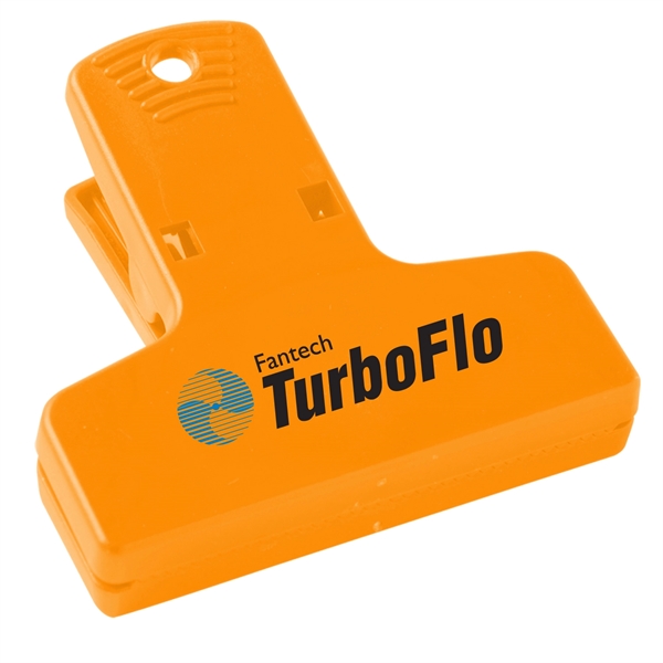 Orange color option for 2 1/2" Keep It Chip Clip For Bags