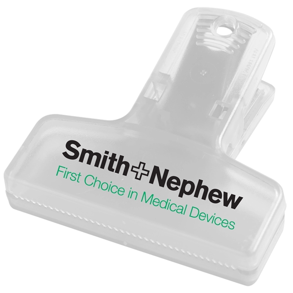 Translucent Frost color option for 2 1/2" Keep It Chip Clip For Bags