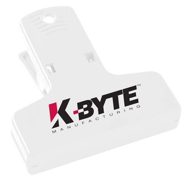 White color option for 2 1/2" Keep It Chip Clip For Bags