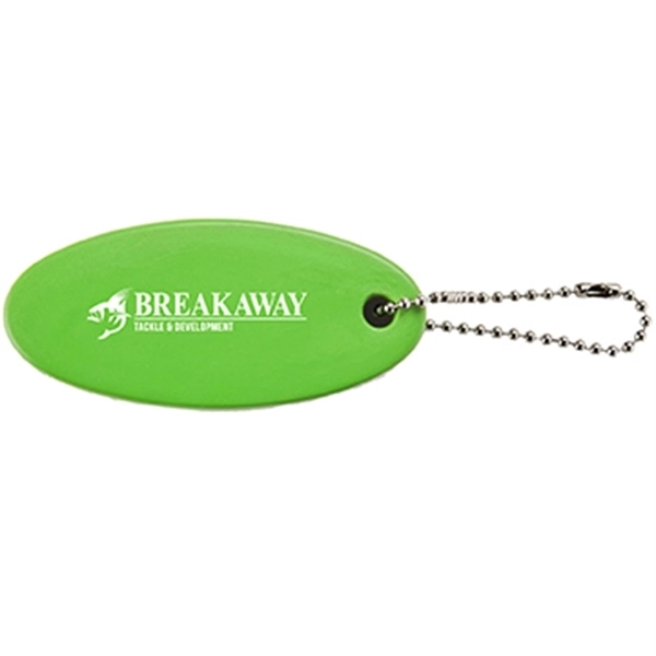 Lime color option for Oval Floating Key Tag