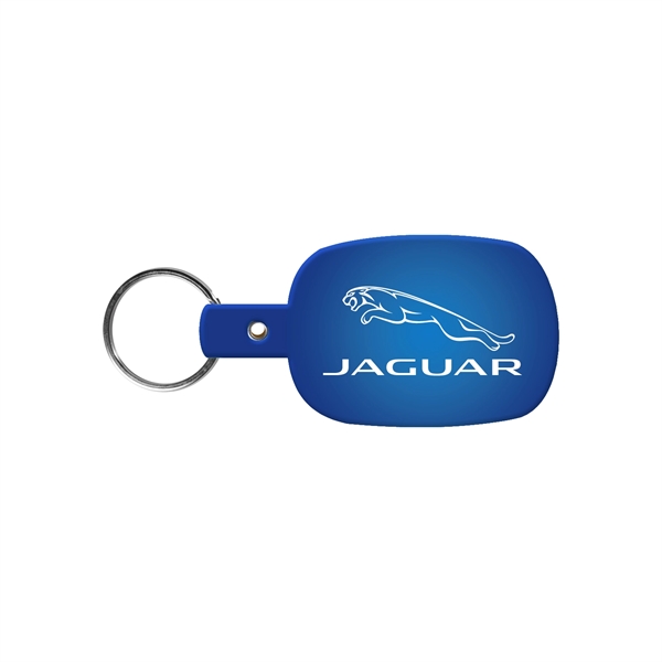 Translucent Blue color option for Rounded Rectangle Key Tag