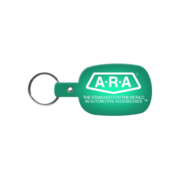 Translucent Green color option for Rounded Rectangle Key Tag