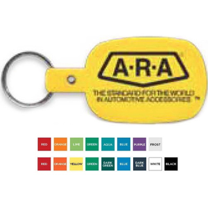 Photo of Rounded Rectangle Key Tag