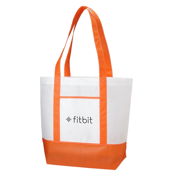 Orange color option for Non Woven Tote Bag