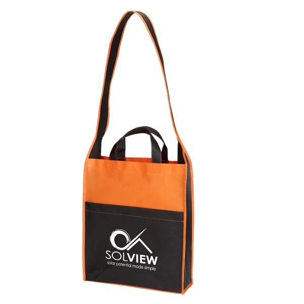 Orange color option for Event Tote Bag With Gusset