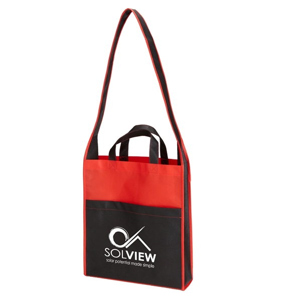 Red color option for Event Tote Bag With Gusset