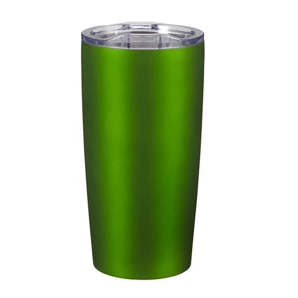 Matte Metallic Green color option for 20 Oz. Insulated Travel Tumbler   Matte Finish