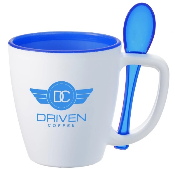 Translucent Blue color option for Stir'n Sip Mug