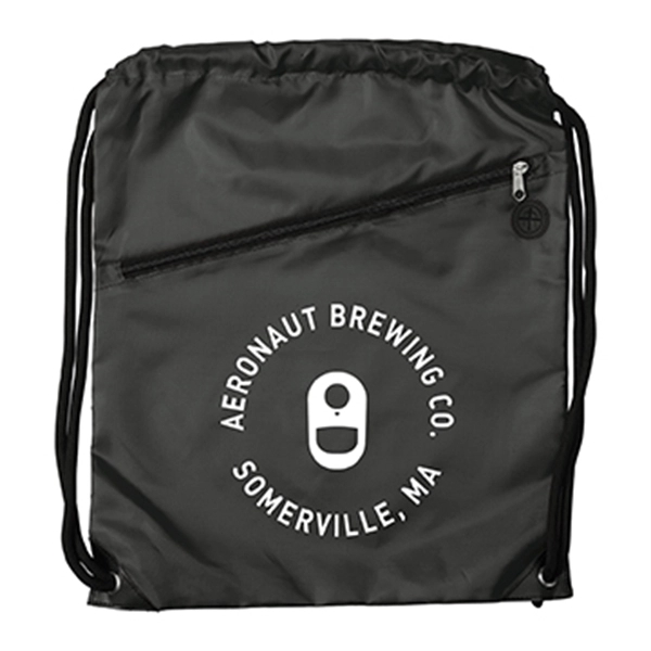 Black color option for Prevail Drawstring Sports Backpack