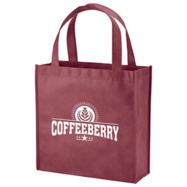 Burgundy color option for Market Tote With 5" Gussets