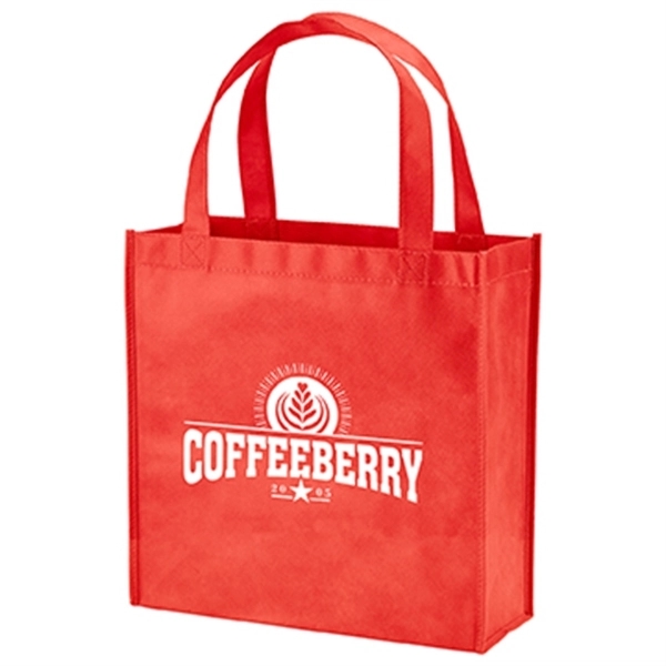 Red color option for Market Tote With 5" Gussets