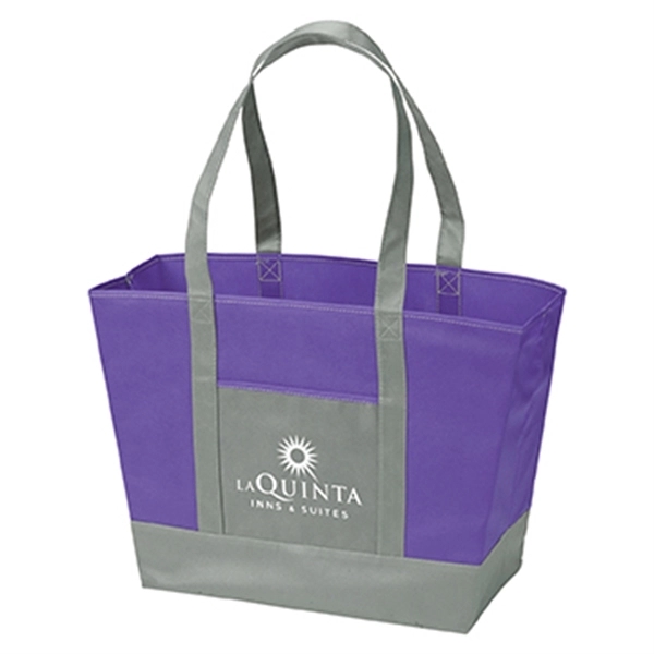 Purple color option for Beach Tote Bag   Lake Powell Non Woven