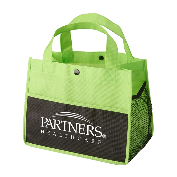 Lime color option for Non Woven Lunch Tote
