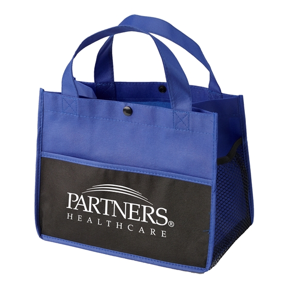 Royal Blue color option for Non Woven Lunch Tote