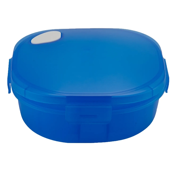 Translucent Blue color option for Steam In Food Container