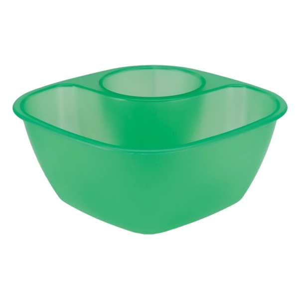 Translucent Green color option for Dip It Snack Bowl