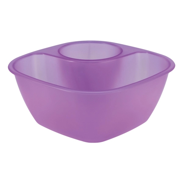 Translucent Purple color option for Dip It Snack Bowl