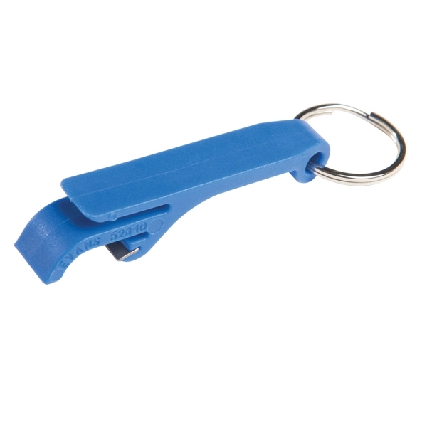 Blue color option for Bottle Opener Beverage Wrench Keychain