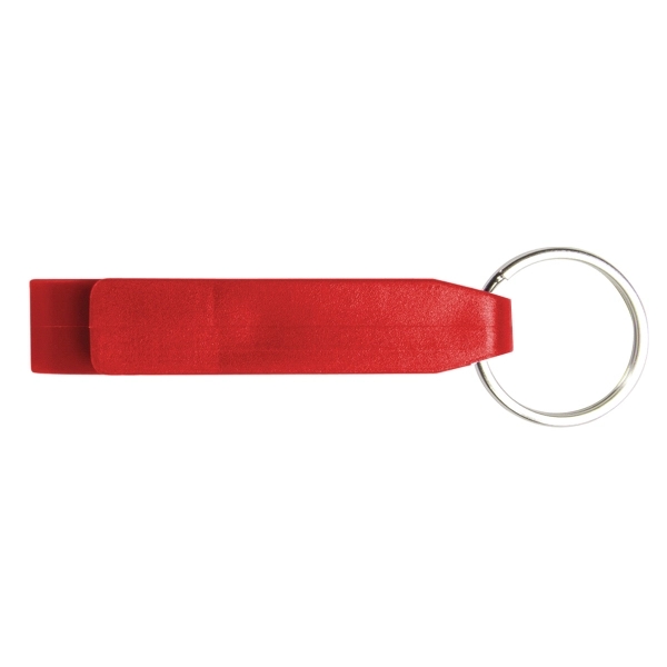 Red color option for Bottle Opener Beverage Wrench Keychain