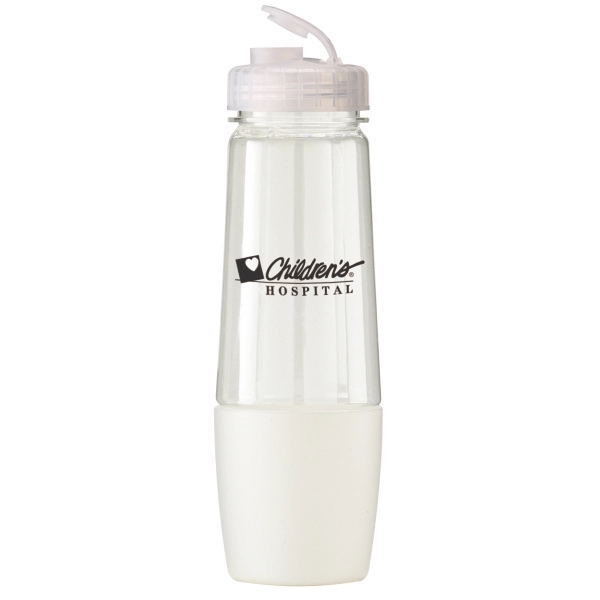 Translucent Clear color option for 28 Oz. Polysure Sip'n Pour Water Bottle