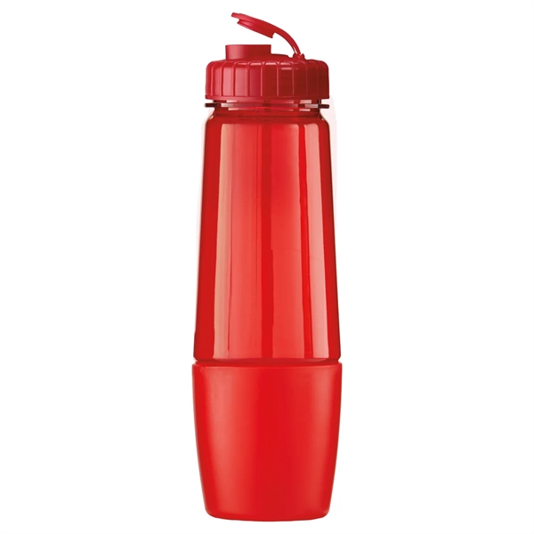 Translucent Red color option for 28 Oz. Polysure Sip'n Pour Water Bottle