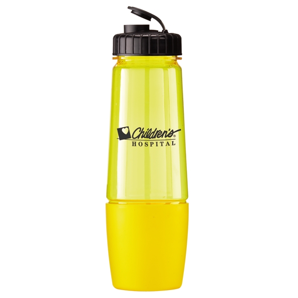 Translucent Yellow color option for 28 Oz. Polysure Sip'n Pour Water Bottle