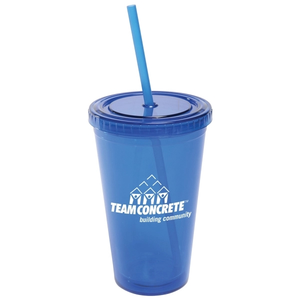 Photo of 16 Oz Acrylic Tumbler With Lid And Straw