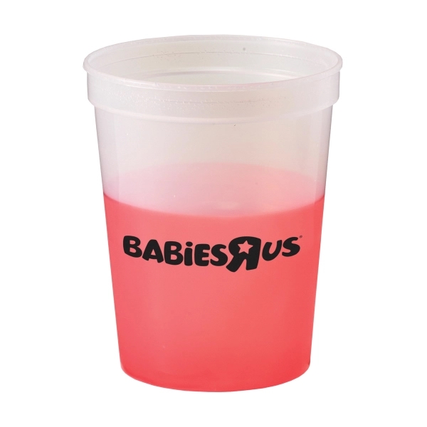 Translucent Red color option for 16 Oz Mood Stadium Cup
