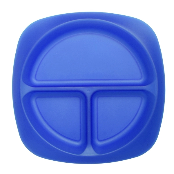 Translucent Blue color option for Children's Portion Plate