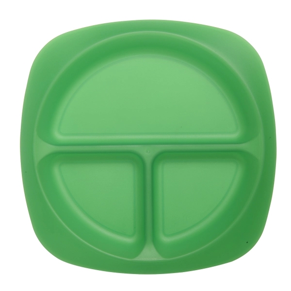 Translucent Green color option for Children's Portion Plate