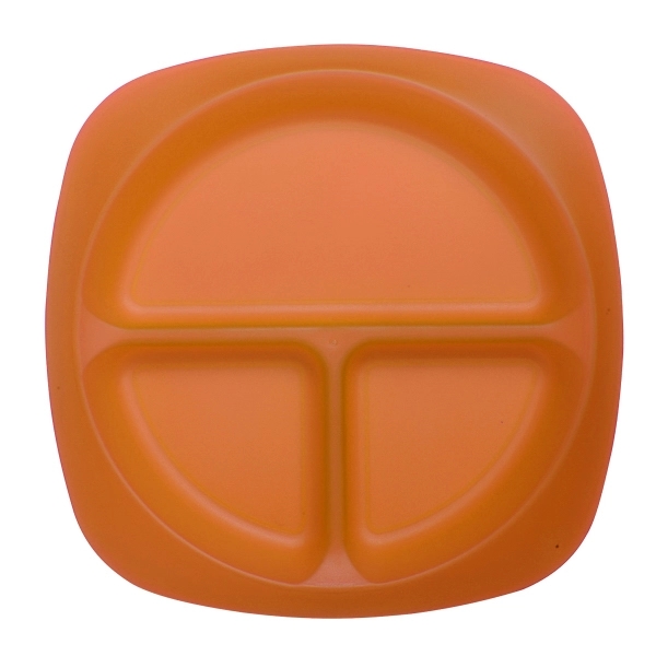 Translucent Orange color option for Children's Portion Plate