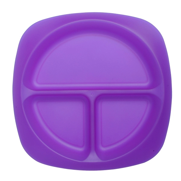 Translucent Purple color option for Children's Portion Plate