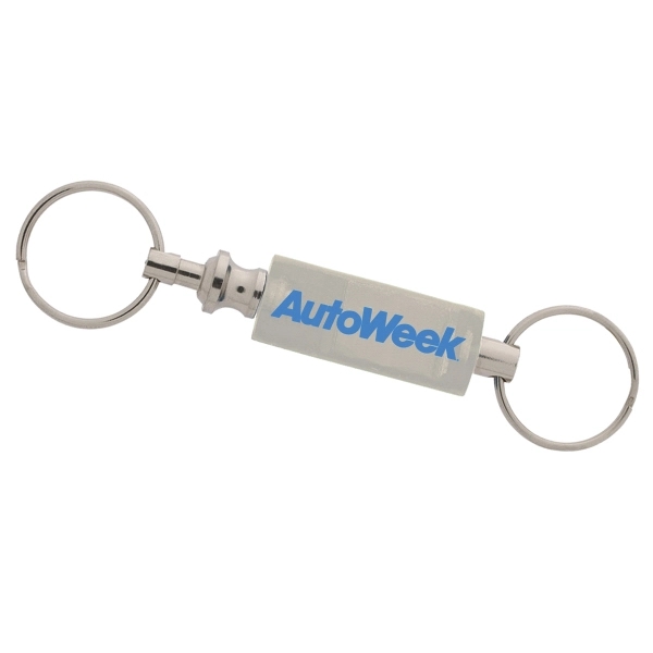 Translucent Frost color option for Valet Key Chain Fob Separator