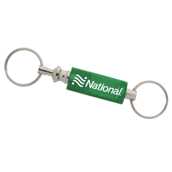 Translucent Green color option for Valet Key Chain Fob Separator