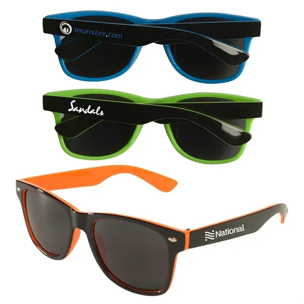 Blue color option for Miami Two Tone Sunglasses