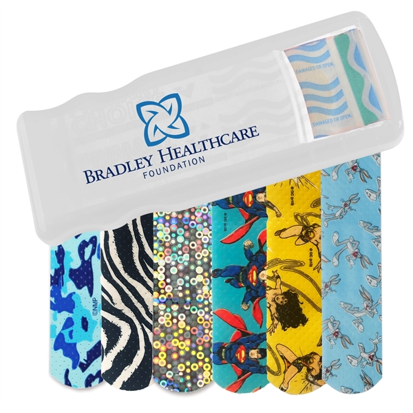 Translucent Frost color option for Bandage Dispenser With Pattern Bandages