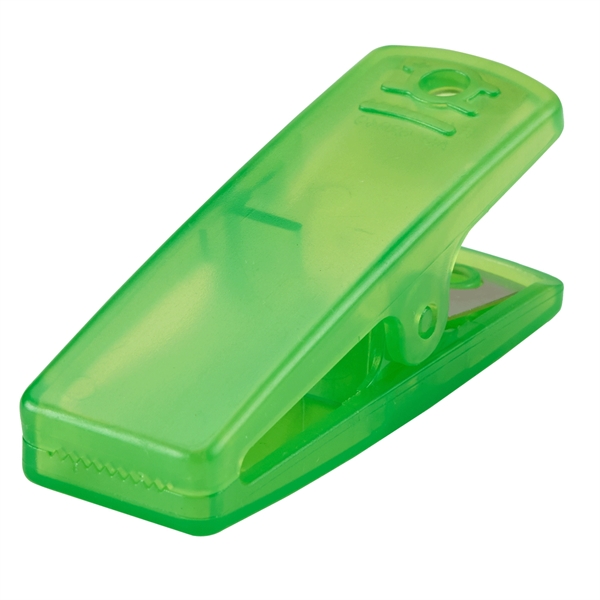 Translucent Lime color option for Snack In Chip Bag Clip