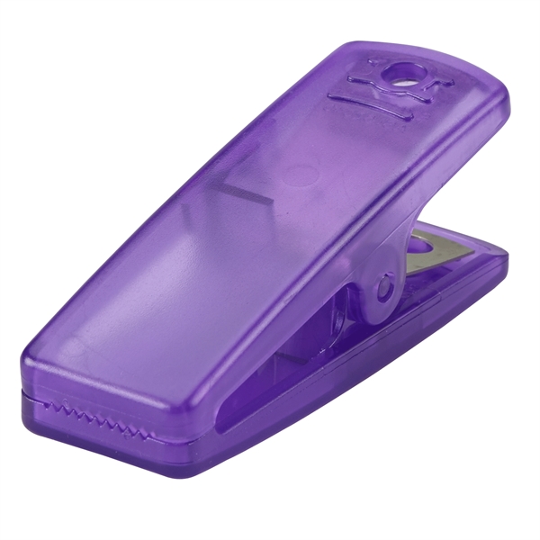 Translucent Purple color option for Snack In Chip Bag Clip