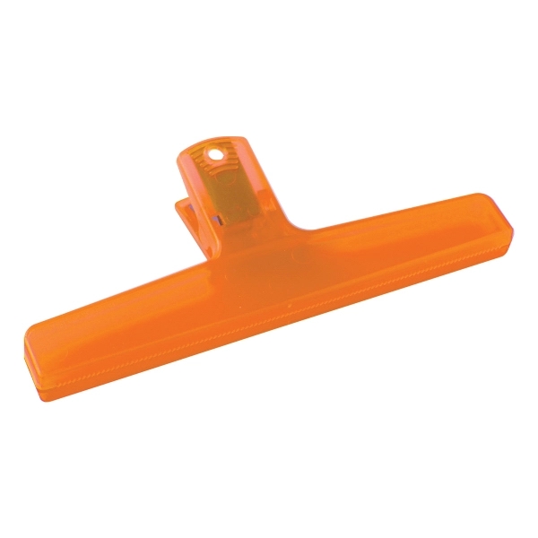 Translucent Orange color option for 6" Keep It Utility Chip Bag Clip