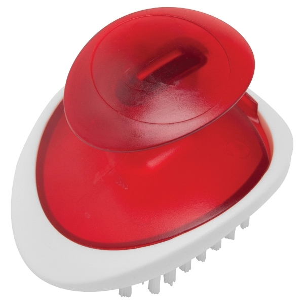 Translucent Red color option for Palm Veggie Brush It