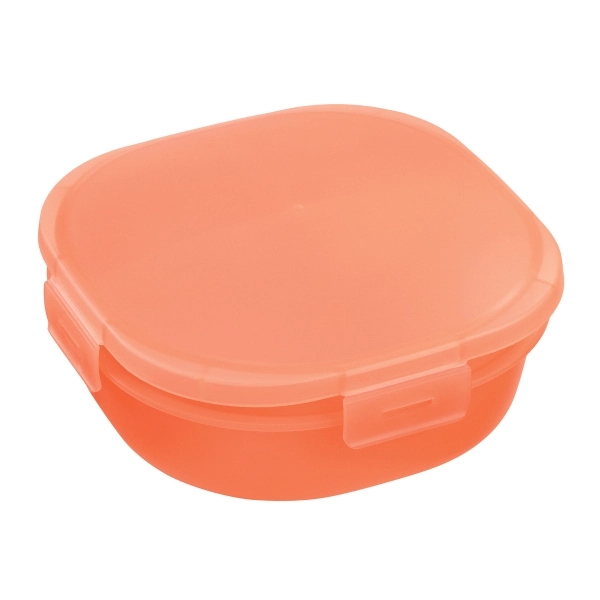 Translucent Orange color option for Salad To Go Container