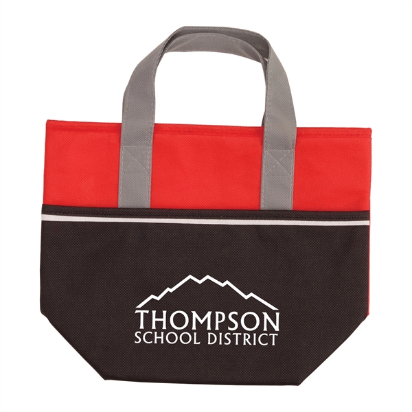 Red color option for Insulated Cooler Tote Bag