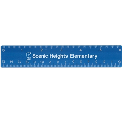 Main photo of 6" Plastic Ruler