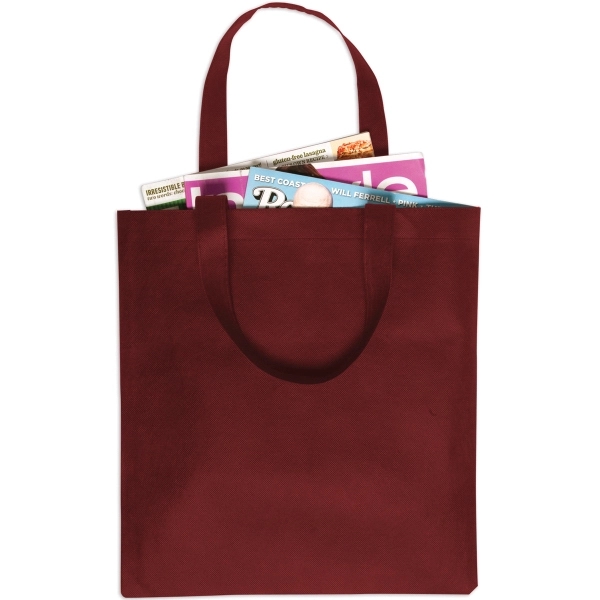 Burgundy color option for Non Woven Tote Bag