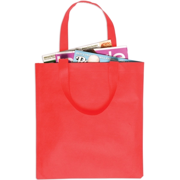 Red color option for Non Woven Tote Bag