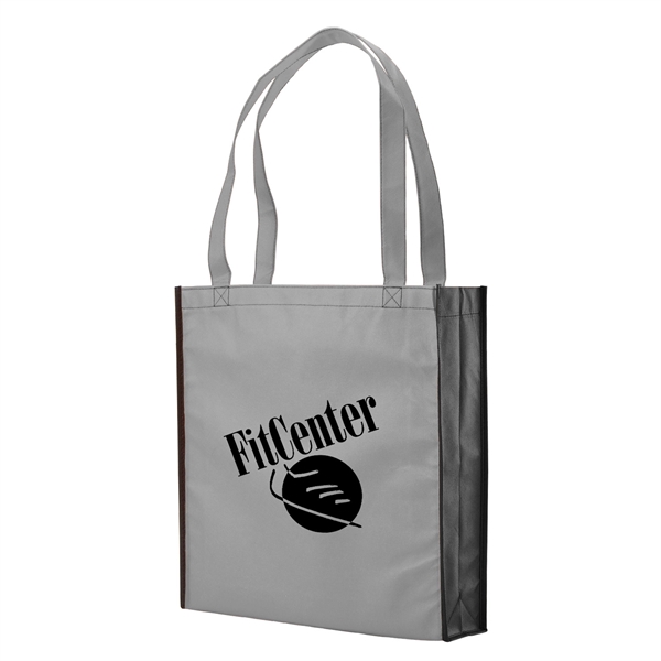 Gray-Black color option for Convention Tote With Gusset