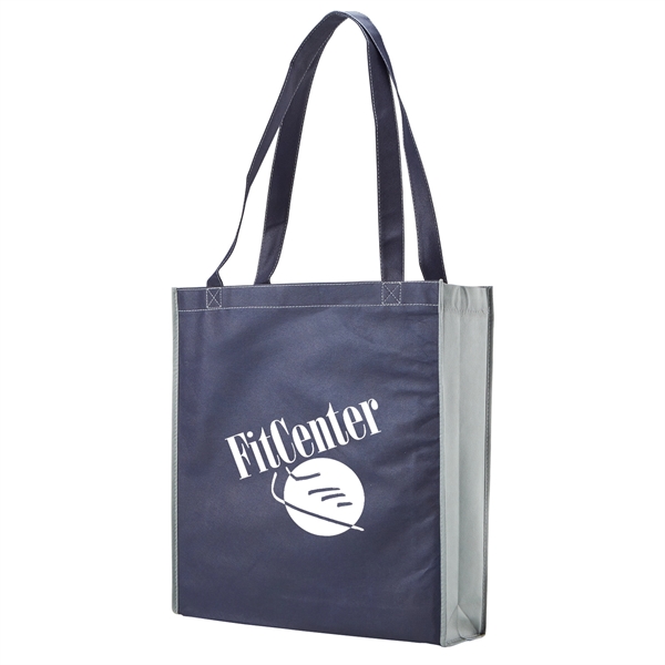 Navy Blue-Gray color option for Convention Tote With Gusset