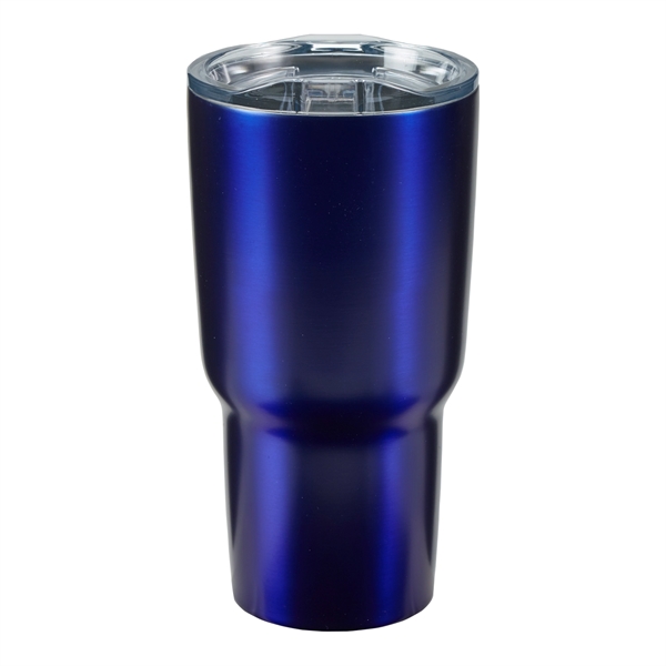 Matte Metallic Blue color option for 30 Oz. Stainless Steel Insulated Tumbler   Copper Lined