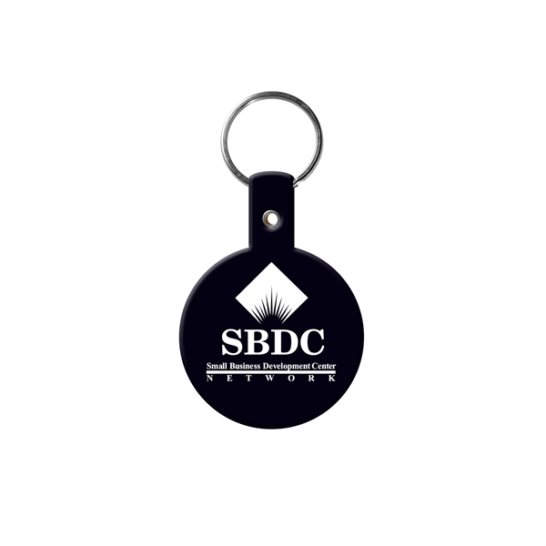 Black color option for Round Flexible Key Tag