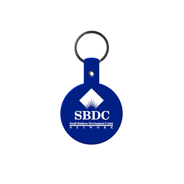 Blue color option for Round Flexible Key Tag